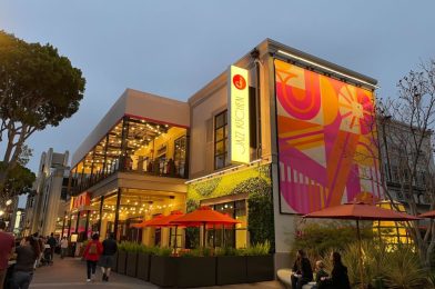 Jazz Kitchen Illuminated Nighttime Décor Displayed as Transformation Nears Completion