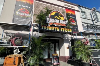 Jurassic Park 30th Anniversary Tribute Store Previews Announced for Thursday, Opening to All Guests on Friday at Universal Orlando Resort