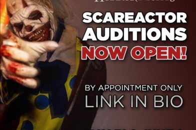 Scareactor Auditions Now Open for Halloween Horror Nights at Universal Studios Hollywood