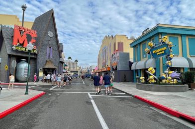 PHOTOS: More Minions Revealed as Construction Walls Come Down Around Minion Land Sign at Universal Studios Florida