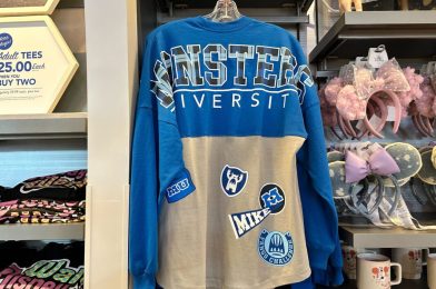 New Monsters University Spirit Jersey Available at Magic Kingdom