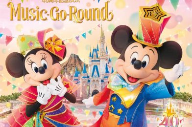 New ‘Music-Go-Round’ CD Collection for Tokyo Disney Resort 40th Anniversary Available for Pre-Order