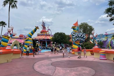 Construction Walls Come Down, Some Fish Figures Missing in Seuss Landing at Universal’s Islands of Adventure