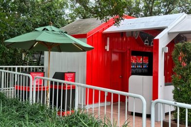 Menu Boards Added to Refreshment Station Registers Near Test Track in EPCOT