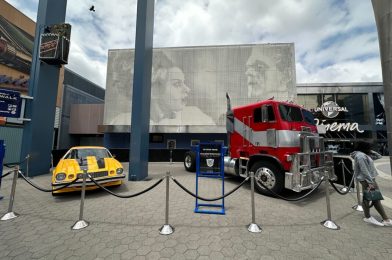 Transformers Display Debuts in CityWalk at Universal Studios Hollywood