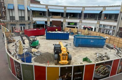 PHOTOS: Sprinkles Bakery Demolished in Downtown Disney District of Disneyland Resort