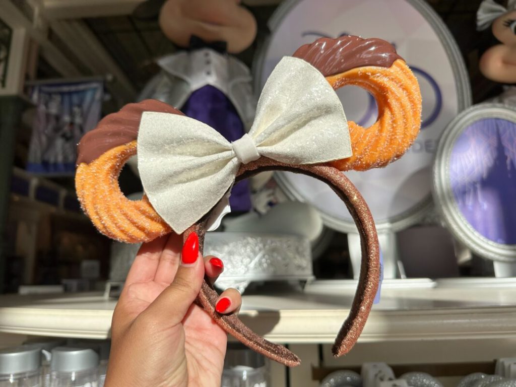 New Chocolate Dunked Churro Ear Headband At Walt Disney World Disney