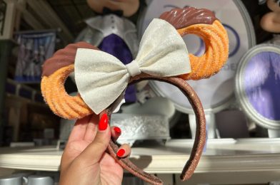 New Chocolate-Dunked Churro Ear Headband at Walt Disney World