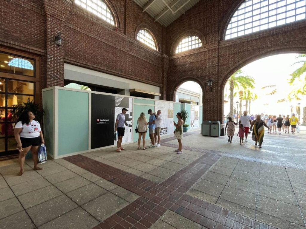 PHOTOS Lululemon Moving To Larger Location At Disney Springs Disney 