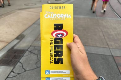 PHOTOS: New Disney California Adventure Guidemap Featuring ‘Rogers: The Musical’