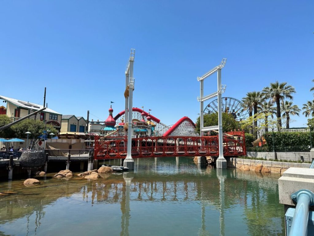 PHOTOS: More Crossbeams Added to Towers of San Fransokyo Gate Bridge at ...