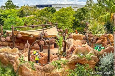 BREAKING: Construction Walls Are DOWN at the New Moana Attraction in EPCOT