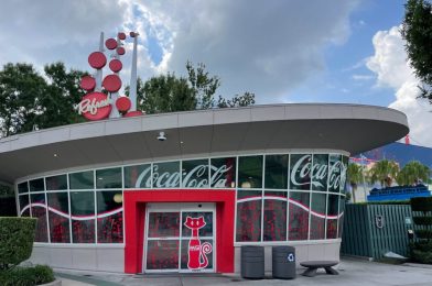 PHOTOS: Halloween Decorations Added to Coca-Cola Refresh Shop, Cold Drinks Stand at Universal Studios Florida