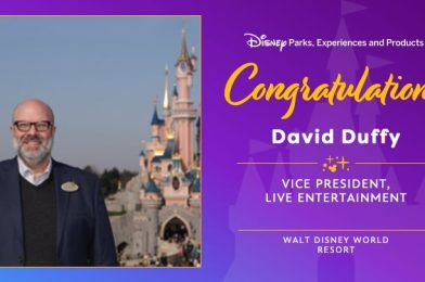 Disneyland Paris Entertainment Leader Behind 30th Anniversary Spectaculars Takes New Role at Walt Disney World Resort