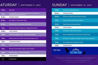 Full Schedule Released for (Sold Out) 2023 Destination D23 Event