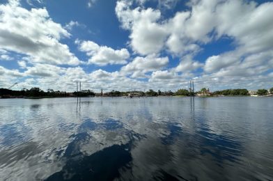 PHOTOS: Detailed Aerial View of Show Element Construction & Completed Barges for New Nighttime Spectacular Coming to EPCOT