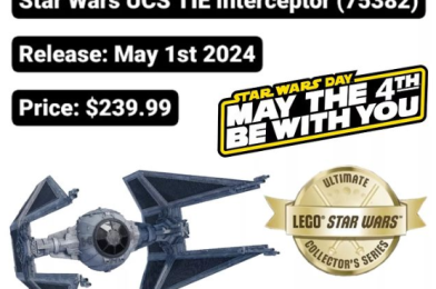 Rumored 2024 LEGO Star Wars Sets Feature ‘Skeleton Crew,’ Tantive IV Boarding Diorama, Collector’s Series TIE Interceptor, & More