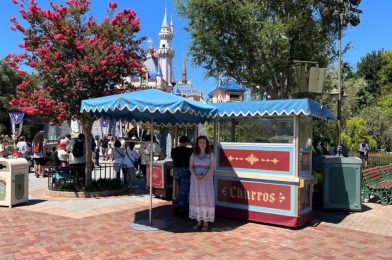 REVIEW: Maleficent Churro and Green Peanut Butter Dipping Sauce Return for Halloween at Disneyland