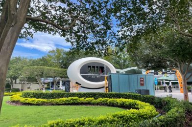 PHOTOS: Men in Black: Alien Attack Sign Center Removed for Refurbishment at Universal Studios Florida