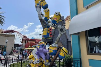 PHOTOS: Minion Land Sign Updated, Minions’ Hair Made Less Sharp and Pointy at Universal Studios Florida