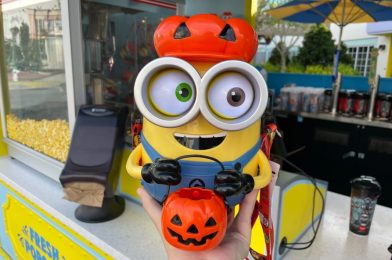 PHOTOS: Trick-or-Treat Minion Popcorn Bucket Now Terrorizing Universal Orlando Resort