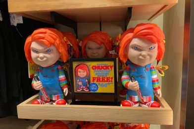 Talking Chucky Popcorn Bucket Now Available at Universal Studios Florida