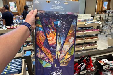 Walt Disney World 2024 Attraction Poster Calendar Featuring the Art of Live Entertainment Arrives at Disneyland Resort