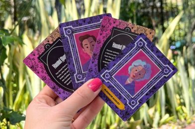 Magic Key-Exclusive Haunted Mansion Trading Cards Featuring Characters & Cast Members Coming to Disneyland