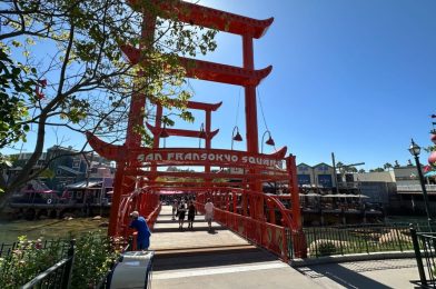 PHOTOS: Torii Gate Bridge Opens, Paper Lanterns, Another Fish Wind Turbine, and More Added to San Fransokyo Square