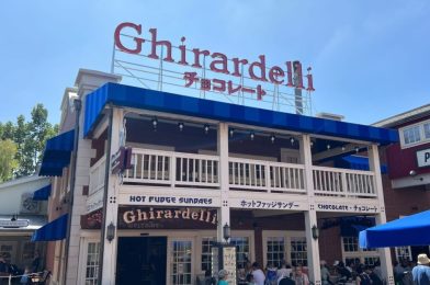 New Japanese Ghirardelli Sign Installed in San Fransokyo Square at Disney California Adventure