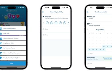 Updated Walt Disney World Dining Reservation System Launches in My Disney Experience App