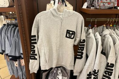 New Gray ‘Authentic Original’ Walt Disney World Hoodie Available in Magic Kingdom