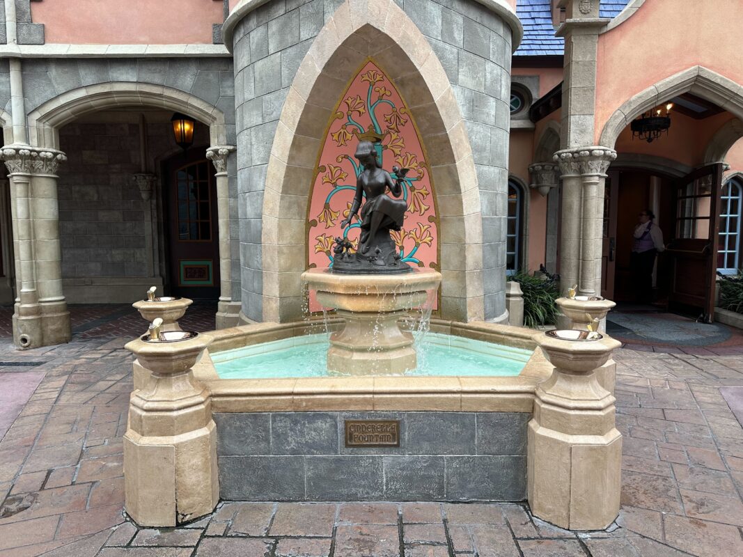 Photos Cinderella Fountain Flowing Once Again After Refurbishment At