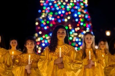 The Candlelight Processional Returns To EPCOT For The 2023 Holiday Season