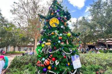 If You Have a MagicBand+, Disney World’s Christmas Tree Stroll Just Got Even BETTER!