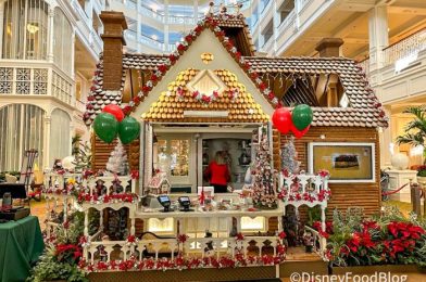 NEWS: The Gingerbread Display at Disney’s BoardWalk Resort Is Officially Complete!