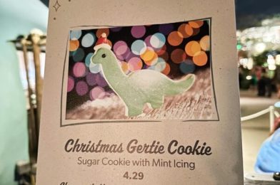 REVIEW: Christmas Gertie Cookie & Ice Cream at First Ever Jollywood Nights Event in Disney’s Hollywood Studios