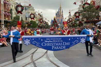 PHOTOS, VIDEO: Slightly Modified Mickey’s Once Upon a Christmastime Parade Performed at Magic Kingdom, Filmed For Holiday Special