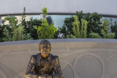 “Walt The Dreamer” Statue Debuting In New World Celebration Gardens At EPCOT