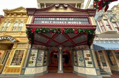 PHOTOS: New Red Carpet Installed in Main Street Cinema at Magic Kingdom