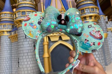 New ‘Play in the Park’ Attractions Ear Headband and Throw Blanket Celebrate Disney Parks Fun at Magic Kingdom