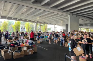 PHOTOS, VIDEO: Tour the Universal Orlando Garage Sale, Full of Discounted Theme Park Merchandise from Halloween Horror Nights, Jurassic Park, Harry Potter, & More