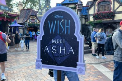 PHOTOS, VIDEO: Meet Asha From ‘Wish’ at Disneyland Park