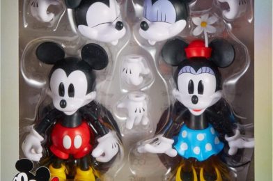 Disney100 Holiday Gift Ideas Including Mickey & Minnie Posable Figures, Playing Cards, Storybook Collection, and More