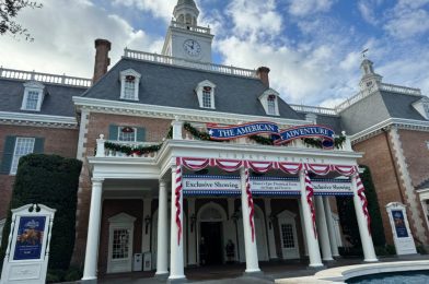 PHOTOS: The American Adventure Gingerbread Display at 2023 EPCOT International Festival of the Holidays