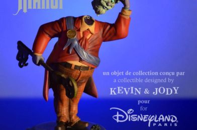 New Limited Edition Phantom Manor Mayor Figure by Kevin and Jody Coming to Disneyland Paris