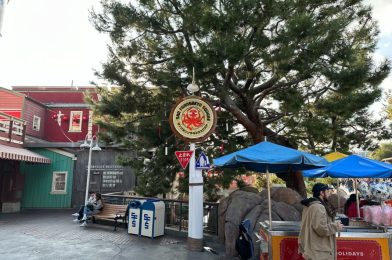 PHOTOS: New San Fransokyo Square Sign With ‘Monsters, Inc.’ Easter Egg Installed at Disney California Adventure