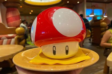 REVIEW: Super Mushroom Soup, Tomato Soup, and Chef Toad Short Rib Special From Toadstool Cafe in Super Nintendo World Hollywood