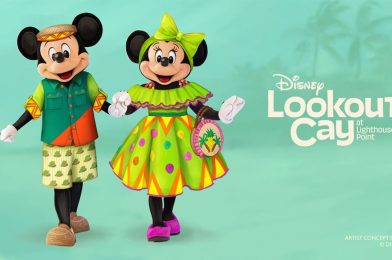 FIRST LOOK: Mickey and Minnie Debuting New Disney Cruise Line Lookout Cay Outfits by Bahamian Designer