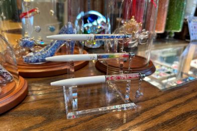 Customizable Pens Added to Crystal Wish Keeper Souvenir Options at Magic Kingdom